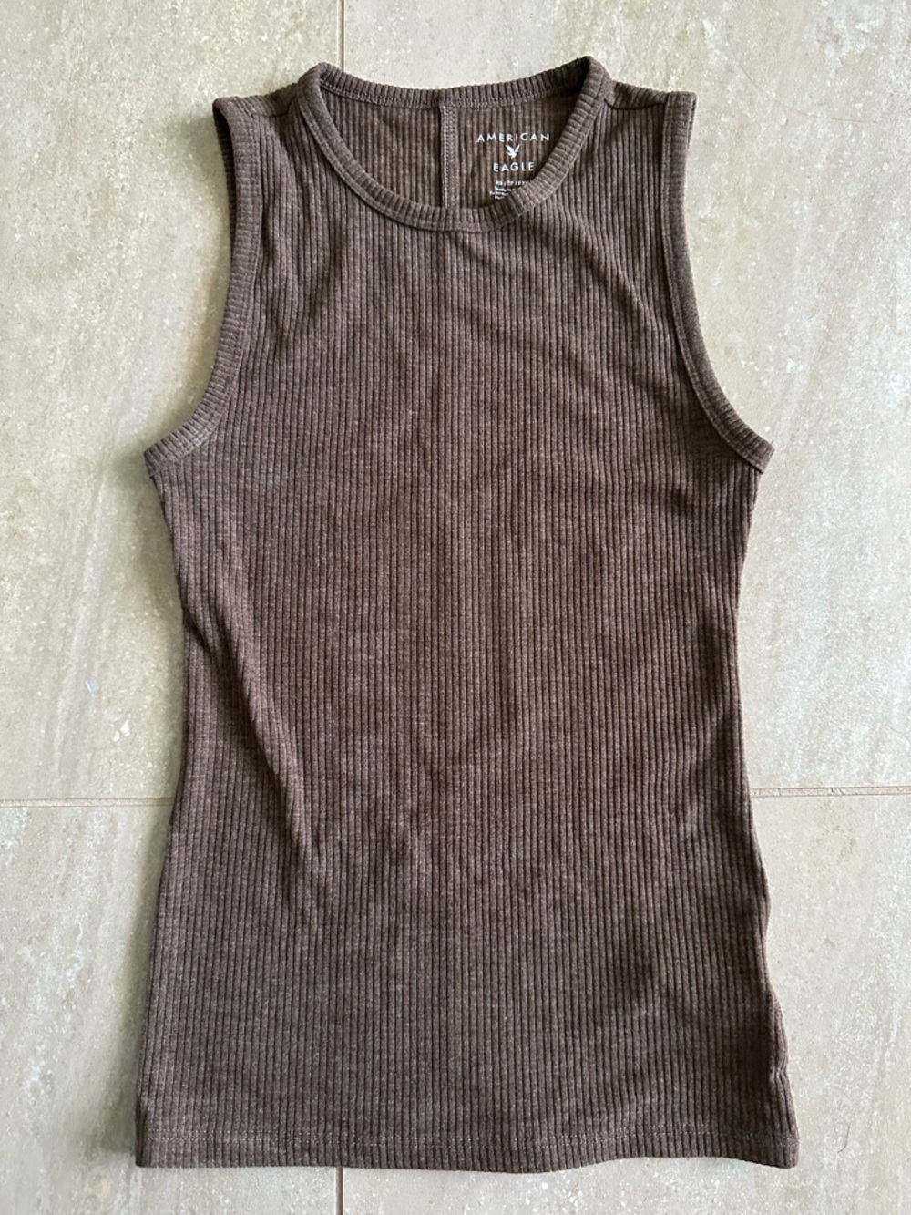 XS - American Eagle Brown Tank